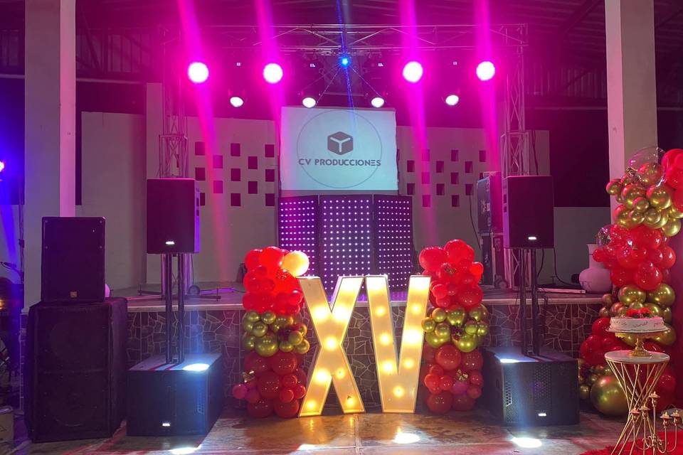 Luces, sonido y audio para eventos