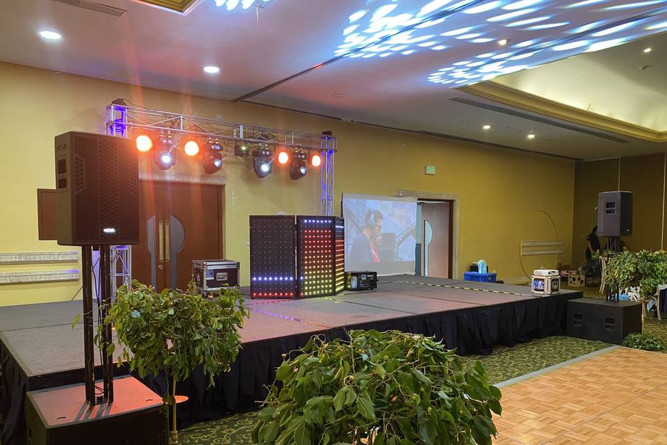 Luces, sonido y audio para eventos