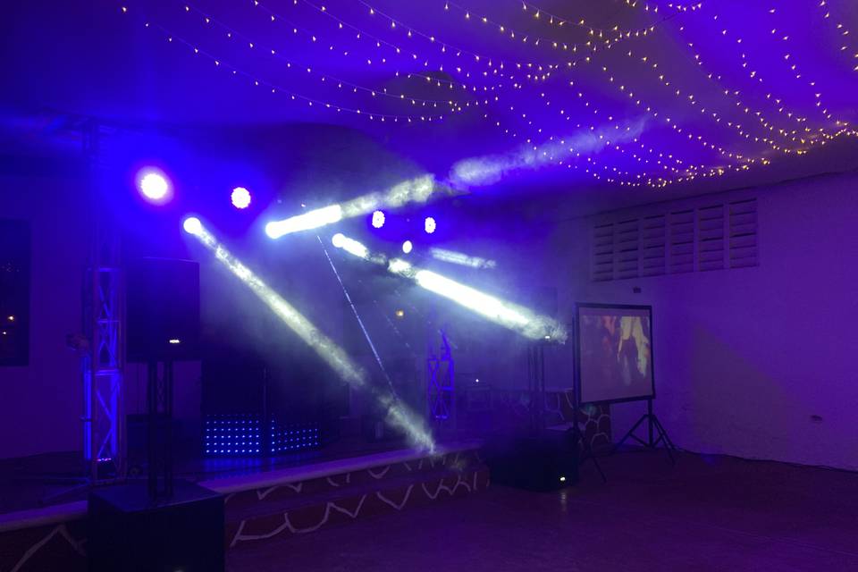 Luces, sonido y audio para eventos