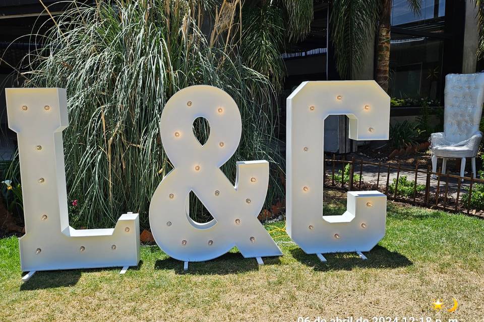 Letras gigantes