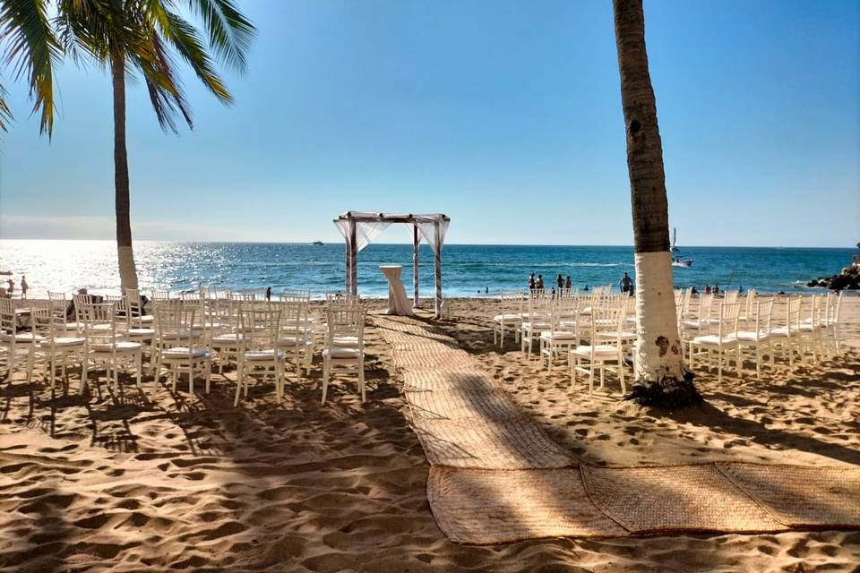 Ceremonia en Playa