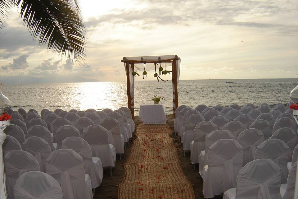 Ceremonia en Playa