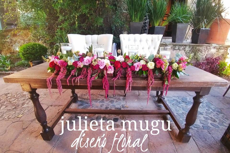 Julieta MuGu Diseño Floral