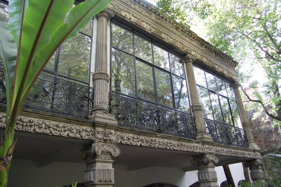 Vista de fachada interior