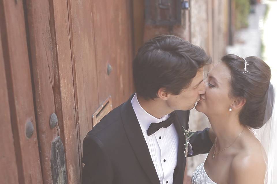 Beso en San Miguel