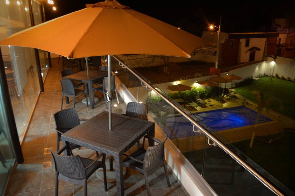 Terraza para eventos