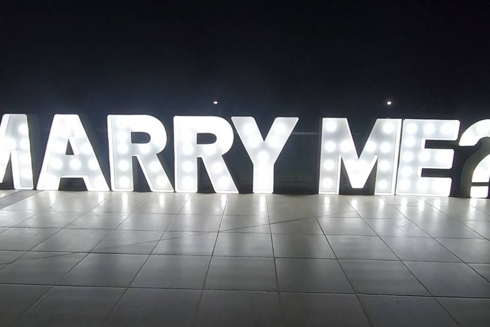 Marry me? Terraza noche