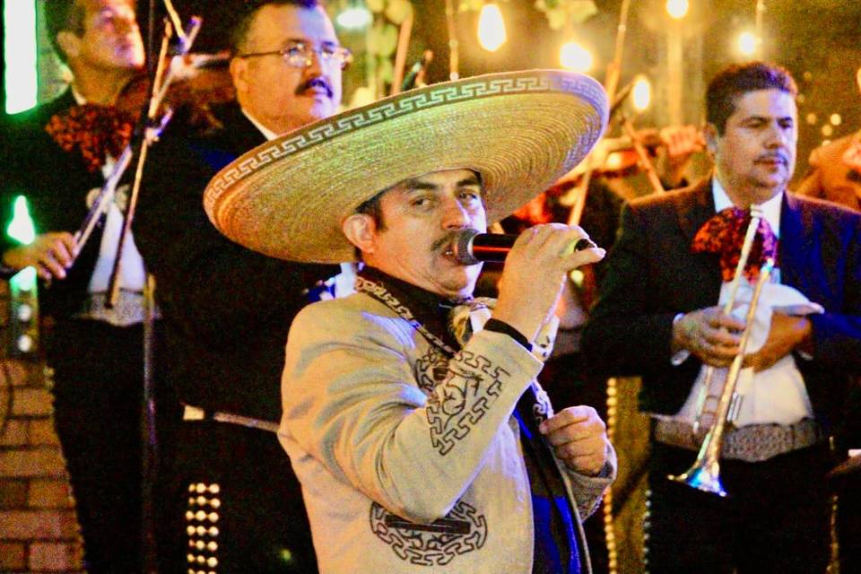 Mariachi y cantante