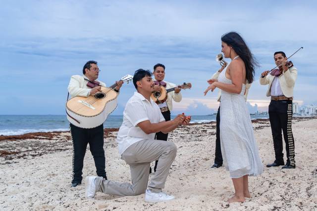 Pedida de Mano en la playa