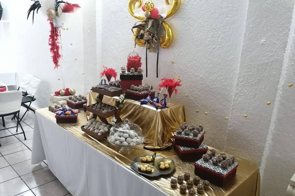 Mesa de postre