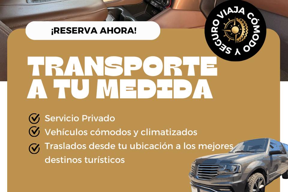 Transportación a tu medida