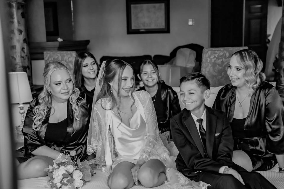 Foto novia & Familia