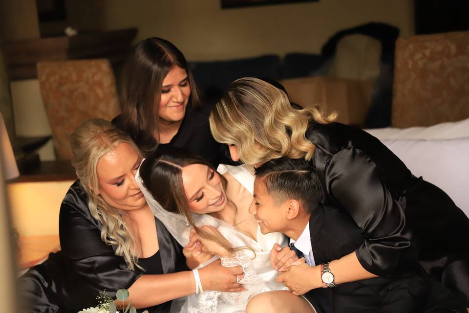 Foto novia & familia