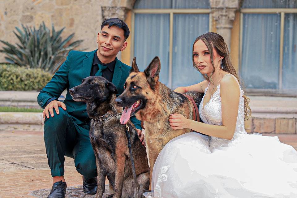 Foto novia & Hermano