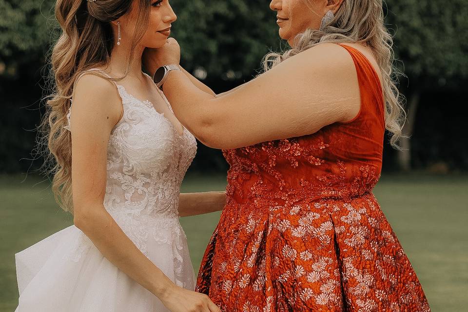 Foto novia & Mamá