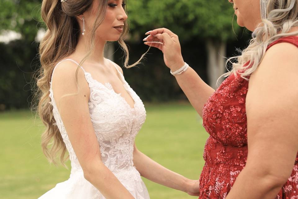 Foto novia & Mamá