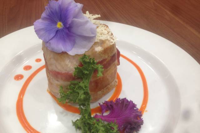 Menú contemporáneo mar