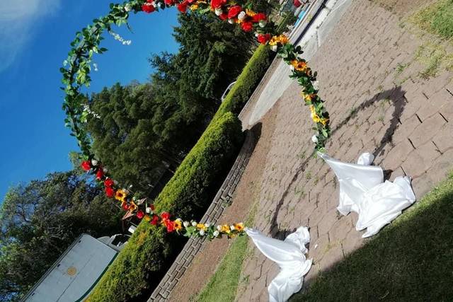 Arco de flores