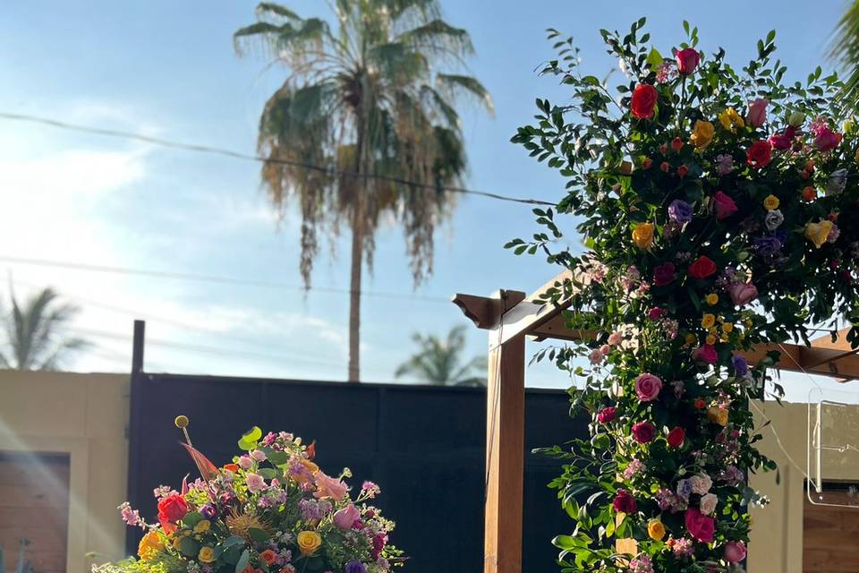 Boda en jardín