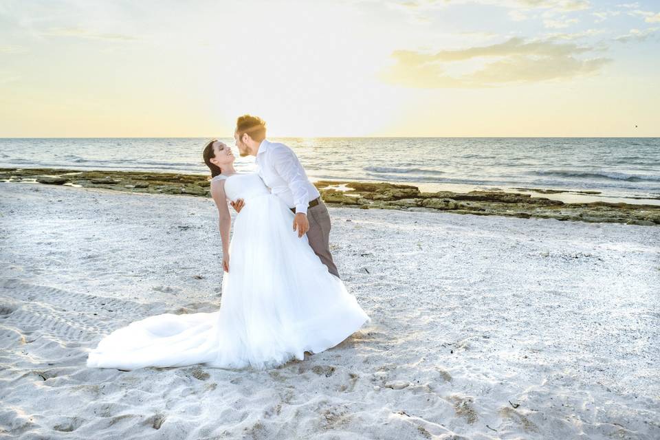 Boda en el mar