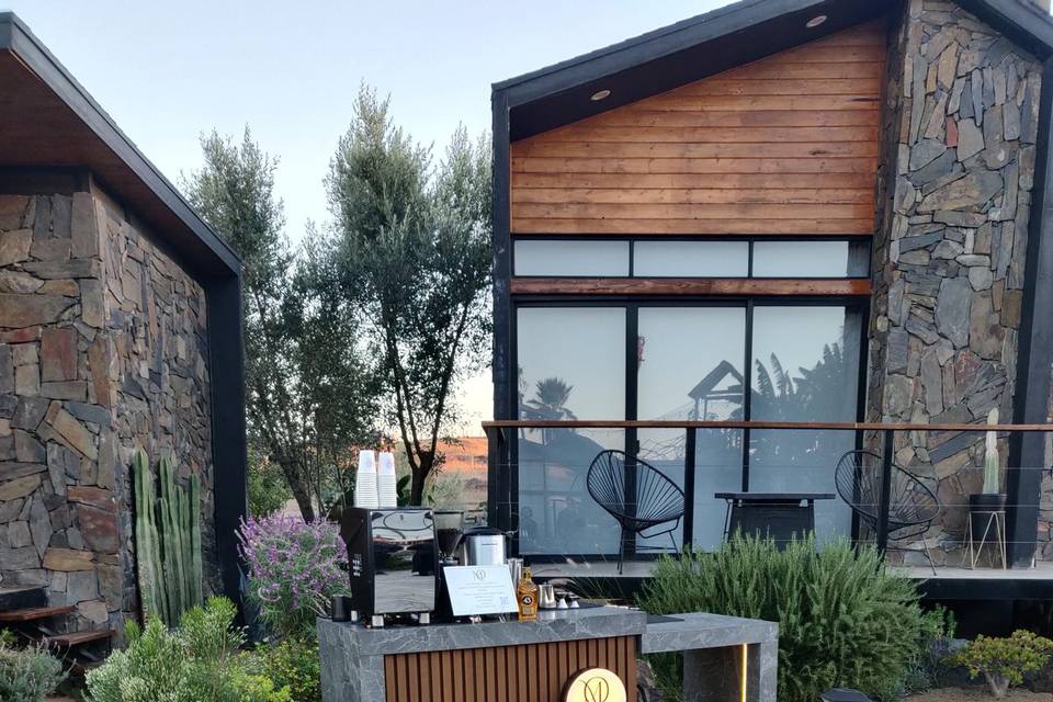 Barra de café personalizada