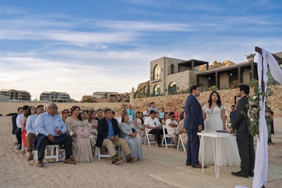 Boda playa