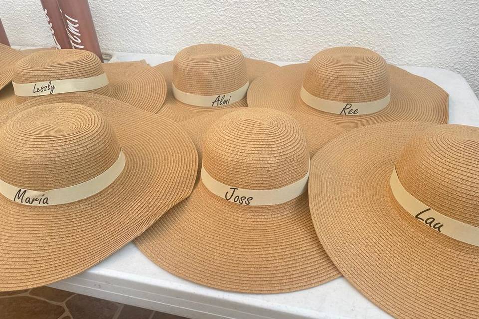 Sombreros de playa