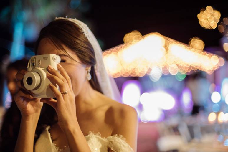 Tomando sus fotos