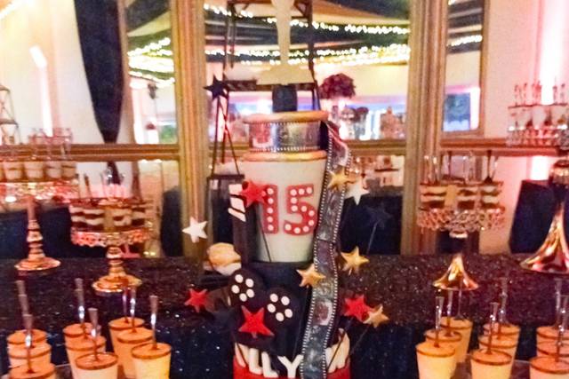 Cake chocolate xv años