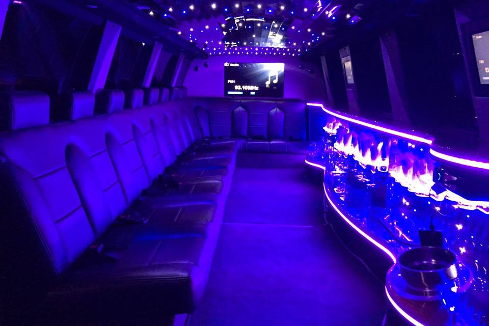 Interior Suburban Limo