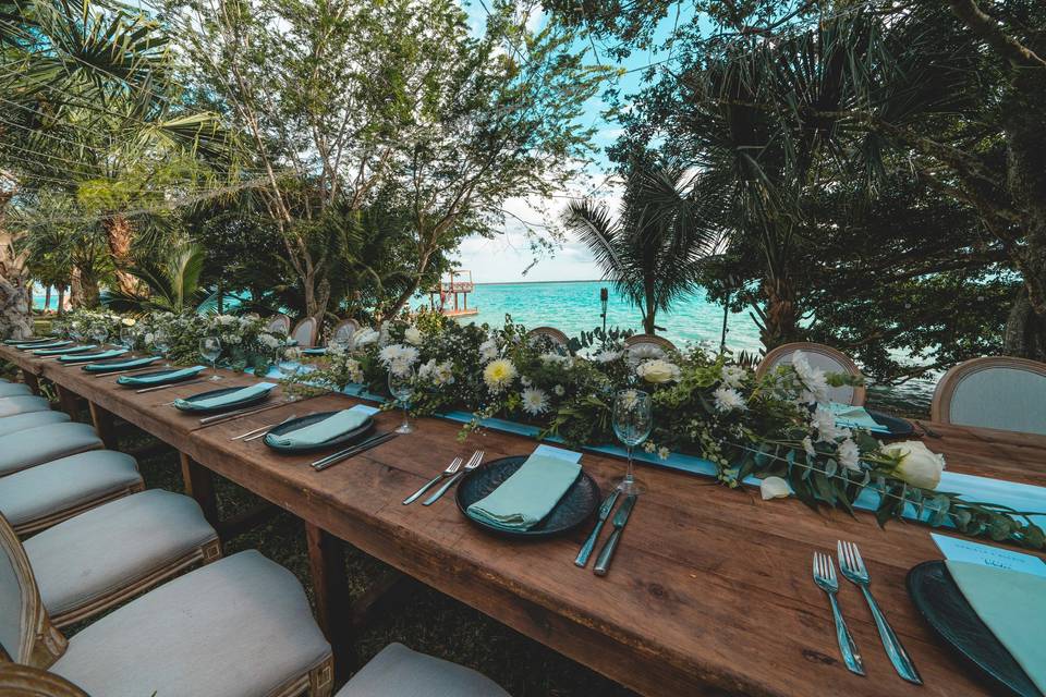 Cena jardin