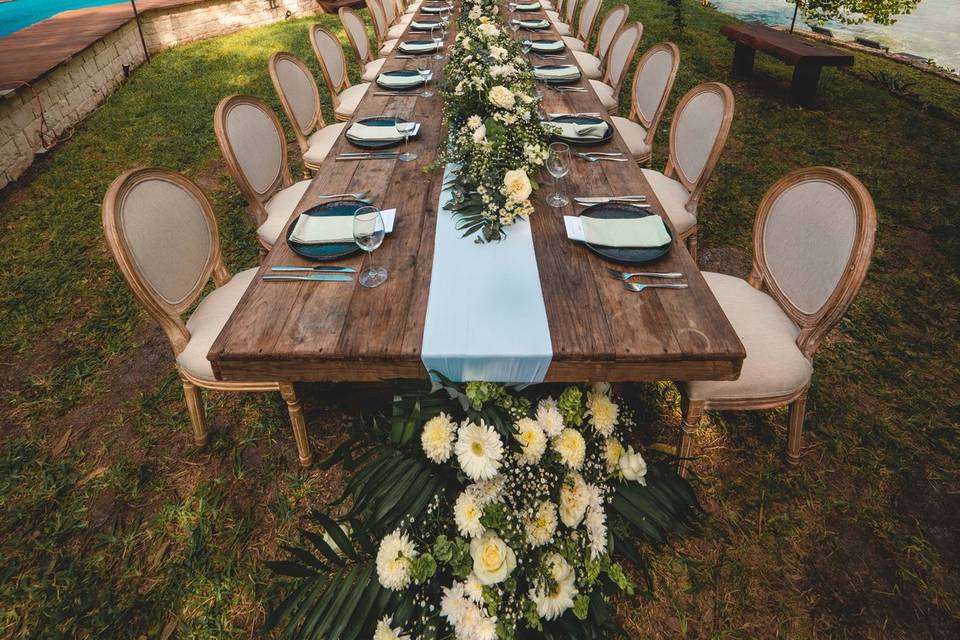 Cena jardin