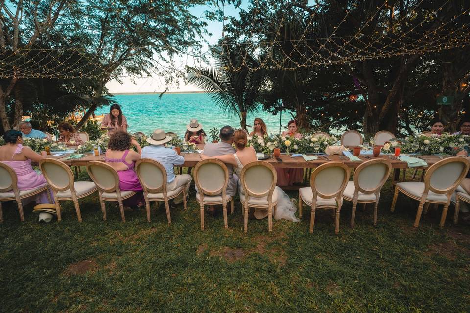 Cena jardin