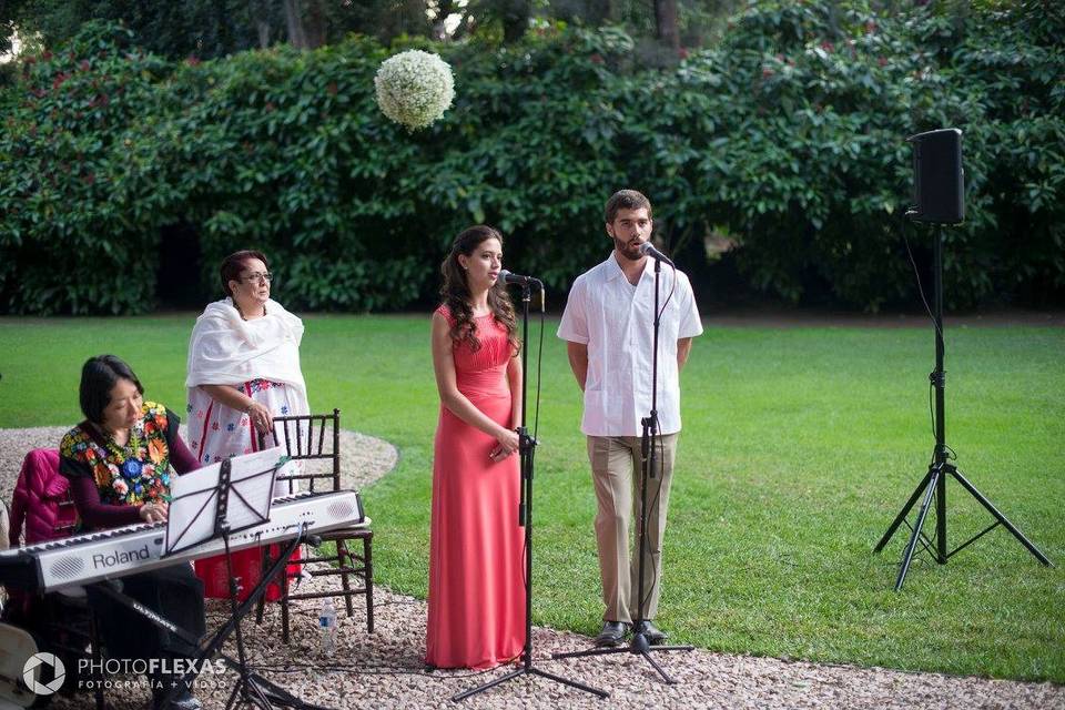 Boda a 2 voces y piano