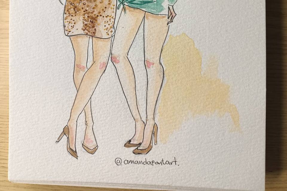 Retrato de invitados