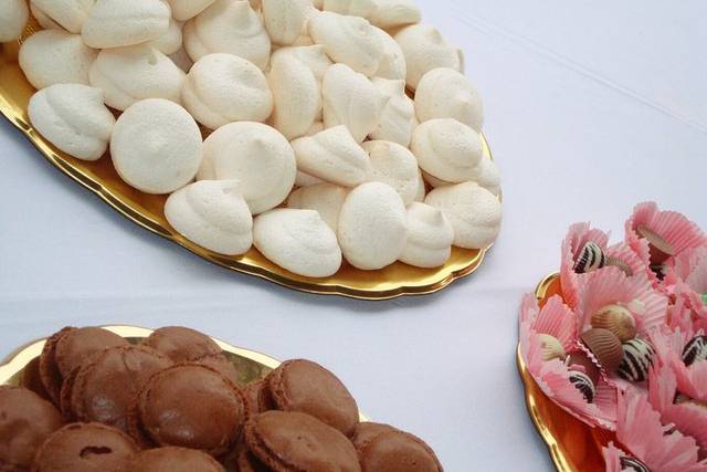 Opciones barra de postres