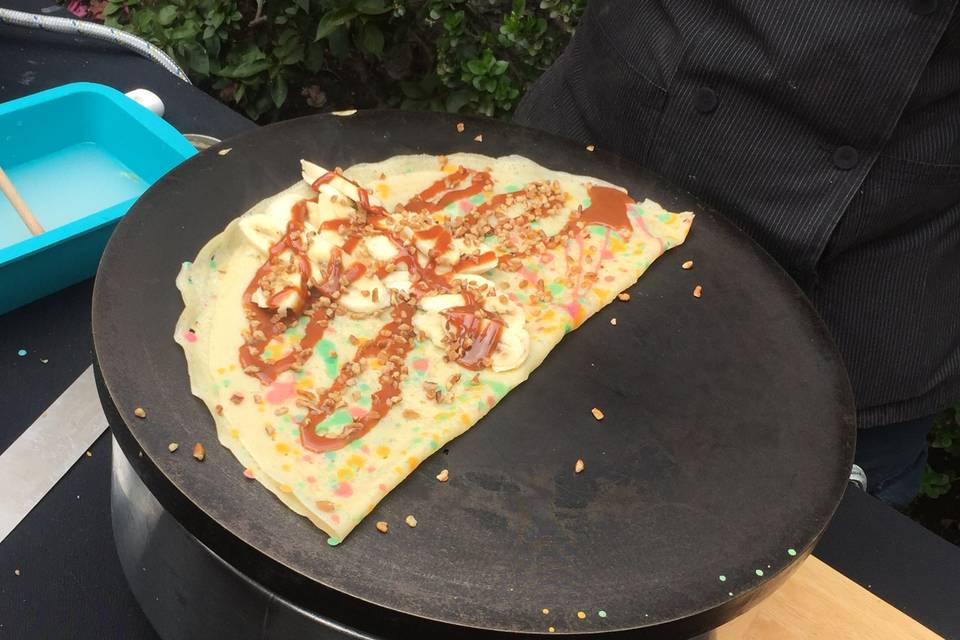 Rainbow Crepe