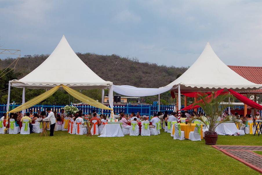 Para su boda al aire libre