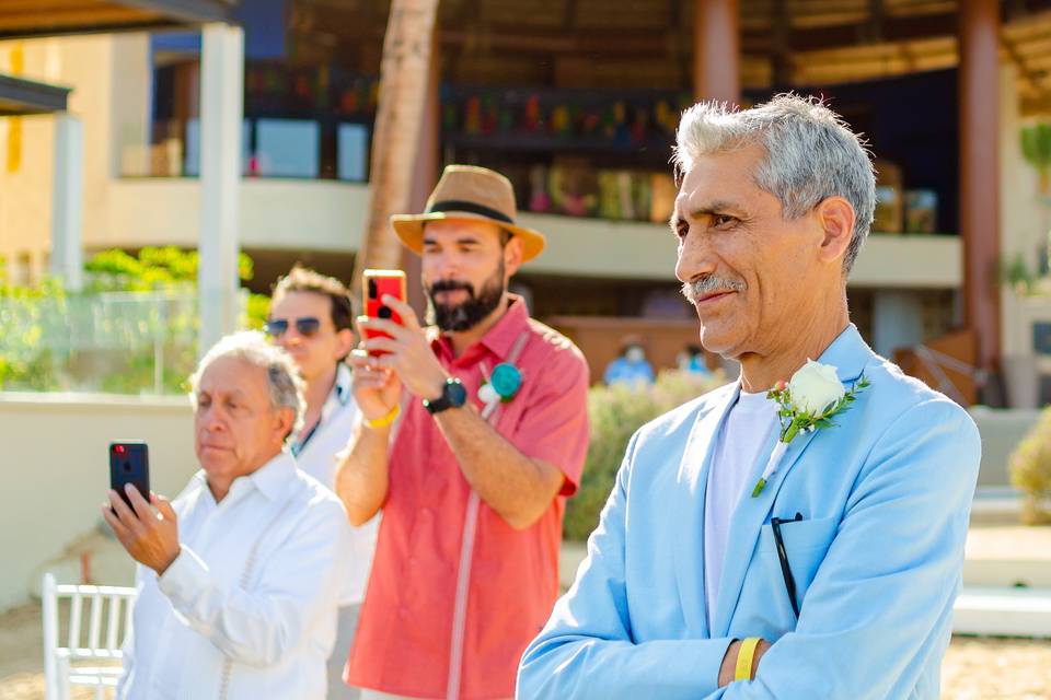 Ceremonia de boda en playa