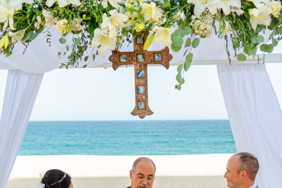 Ceremonia de boda en playa