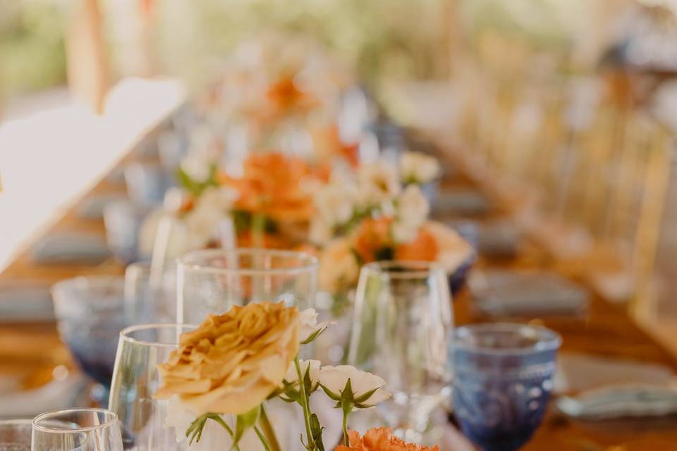 Decoración de boda.