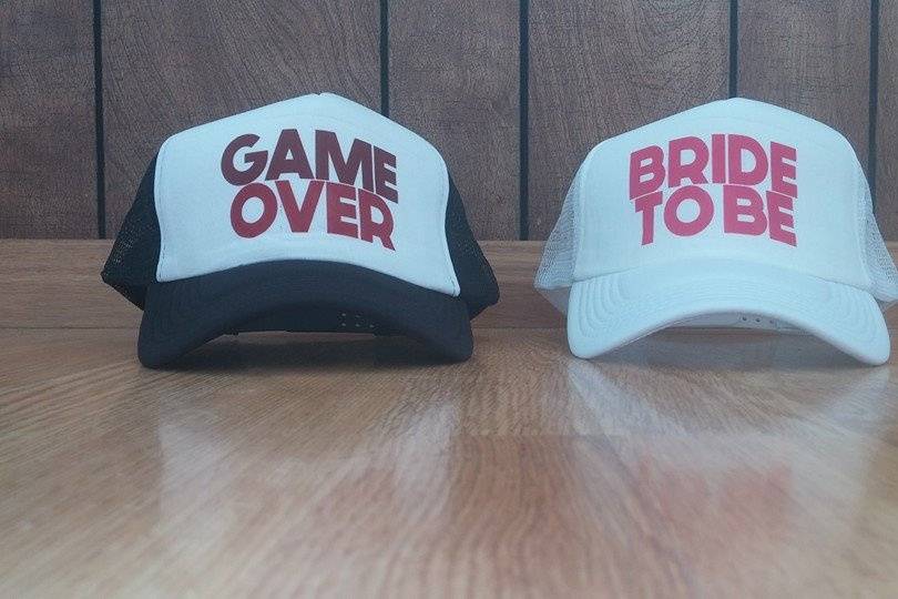 Kit gorras novios