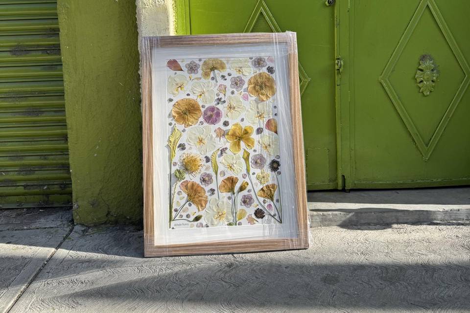 Ramo de Novia Prensado