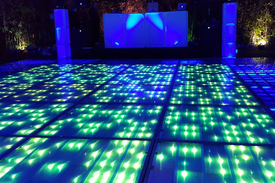 Pista de leds por computadora