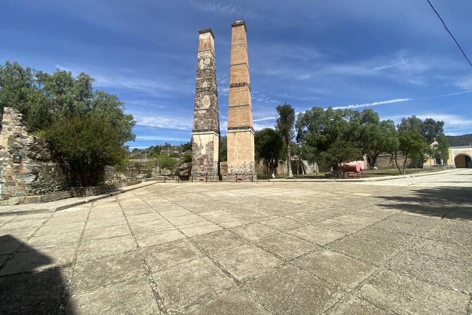 Área Chimeneas de Vapor