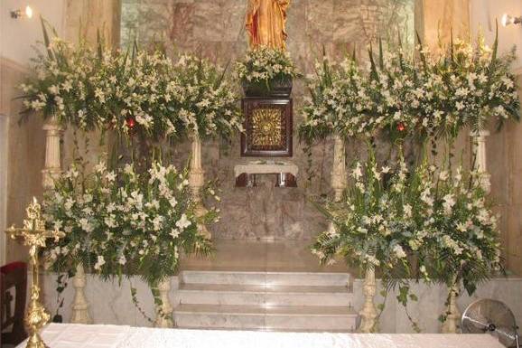 Decoración de iglesia