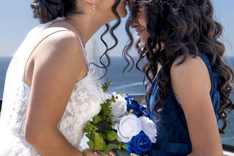 Madre & hija en su boda