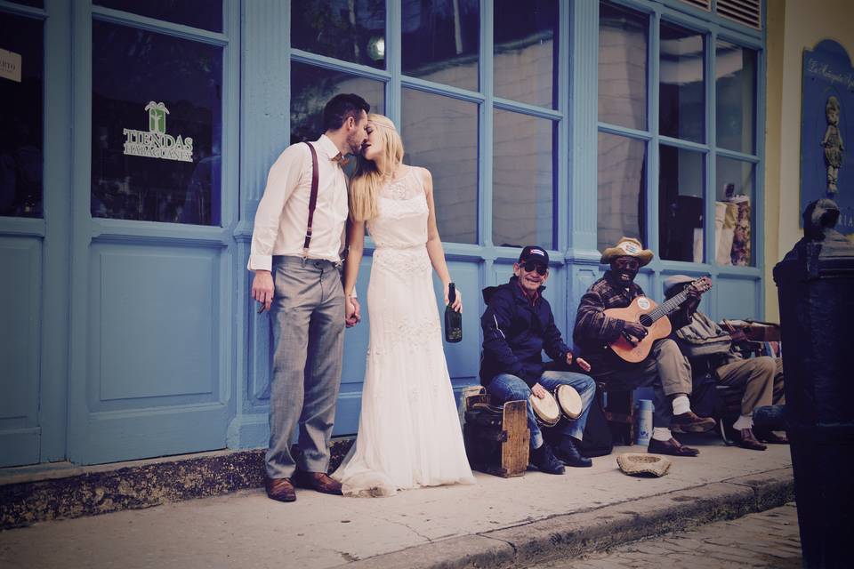 Bride + groom portraits