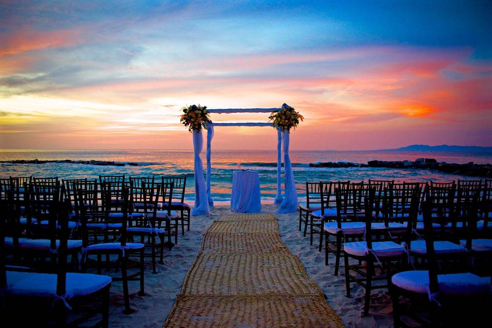 Boda en la playa