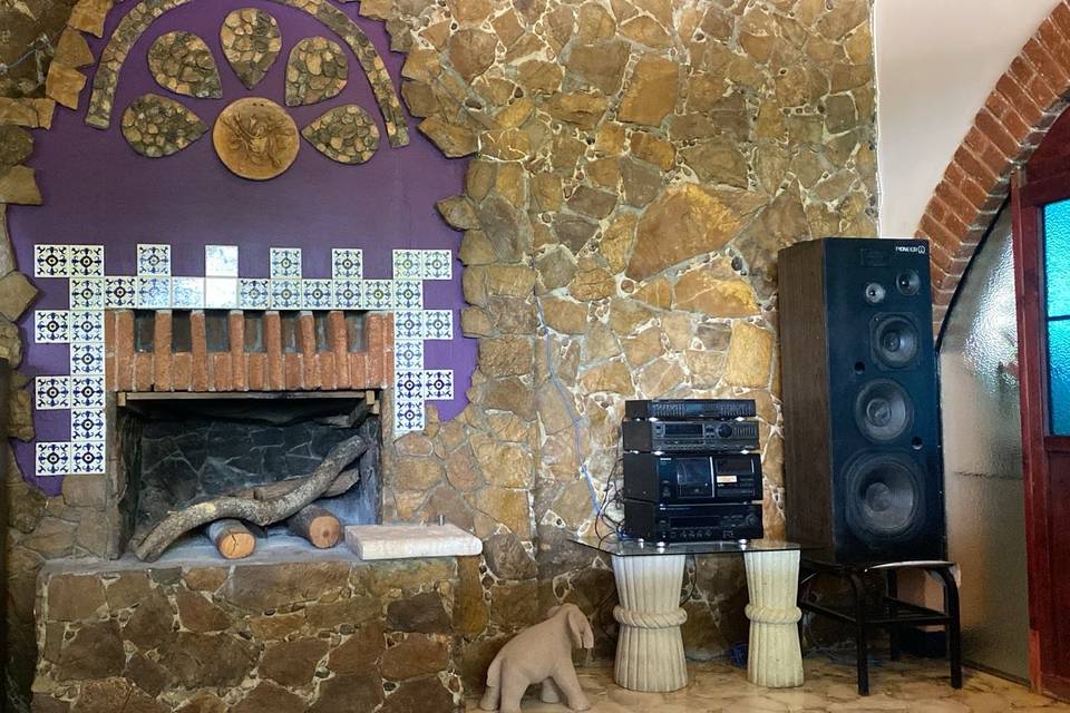 Sala chimenea